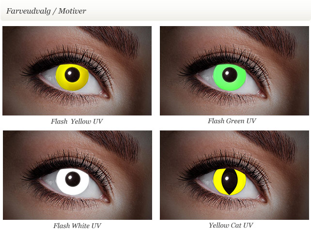 EyeCatcher motiv linser | UV kontaktlinser