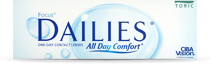 Focus Dailies Toric toriske 1-dagslinser
