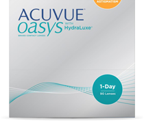 Acuvue Oasys 1-Day for Astigmatism bygningfejl linser