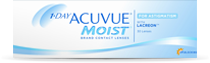 1-day Acuvue Moist for Astigmatism bygningfejl-linser