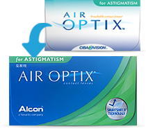Air Optix for Astigmatism bygningsfejl linser