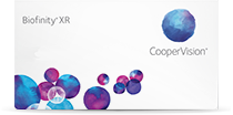 Biofinity XR kontaktlinser fra Coopervision