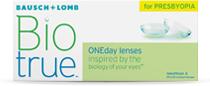 Biotrue ONEday for Presbyopia er flerstyrke dagslinse