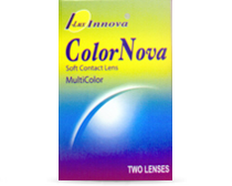 Colornova farvede linser uden styrke