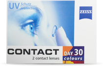 Contact Day 30 tre farvede kontaktlinser