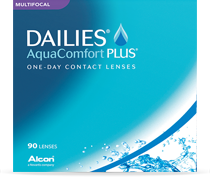 Dailies AquaComfort Plus Toric flerstyrke kontaktlinser til dags brug