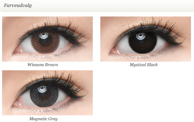 FreshKon Alluring Eyes. BigEyes farvede kontaktlinser | Farver