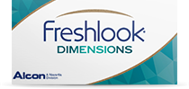 FreshLook Dimensions farvede kontaktlinser uden styrke